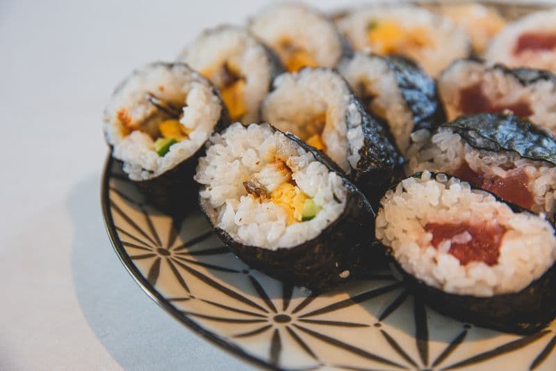 Japanese Rice in Green Tea