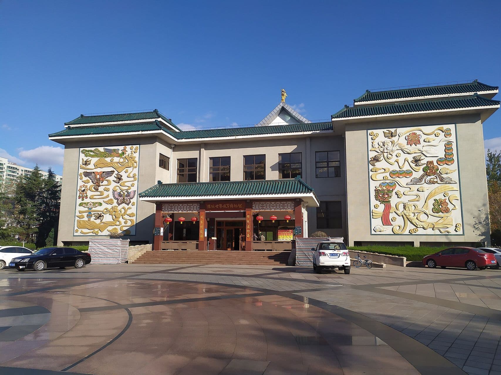 Le musée du cerf-volant de Weifang, ville chinoise capitale du cerf-volant.