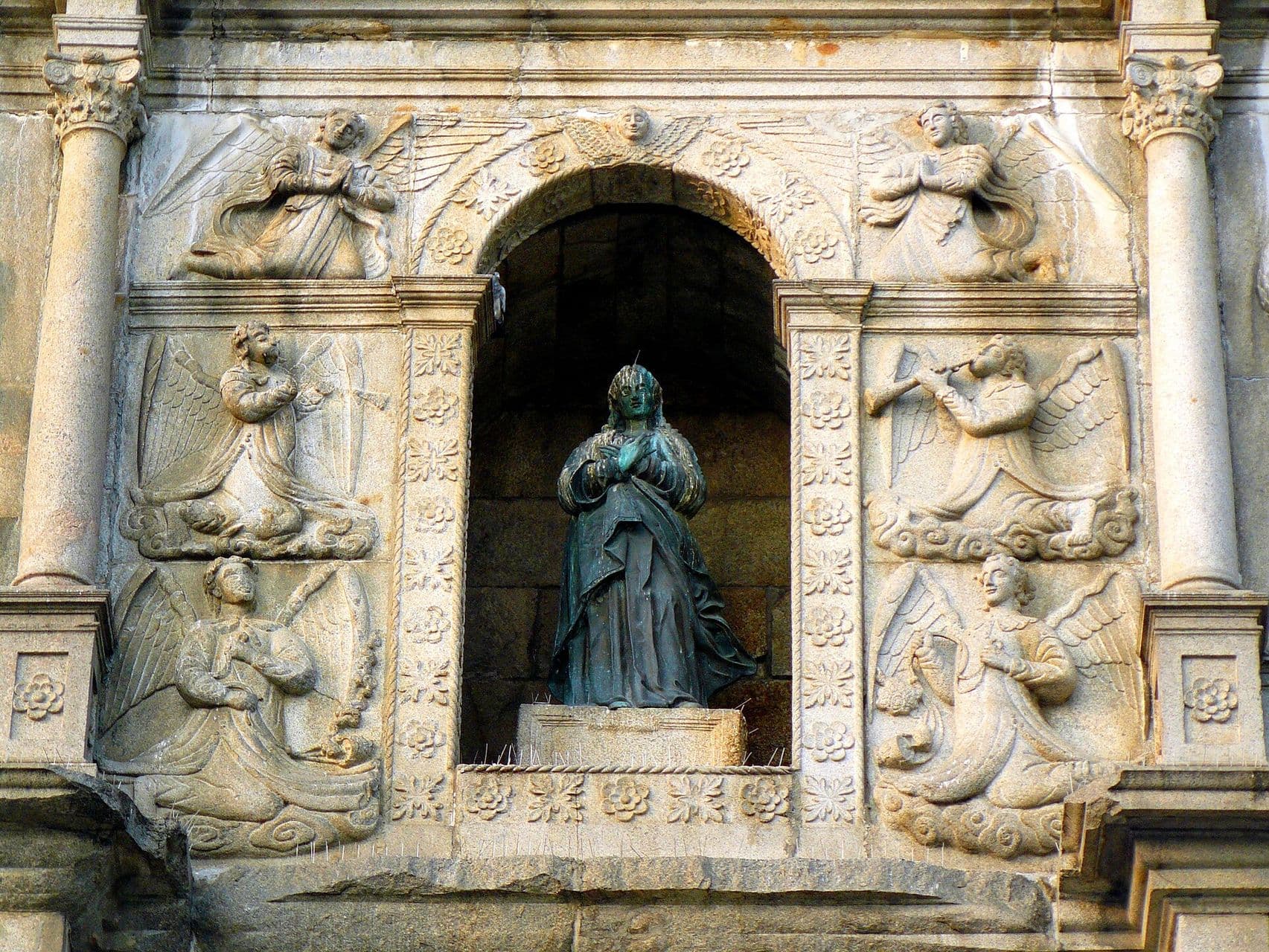 Les ruines de la cathédrale Saint-Paul, façade emblématique de Macao.