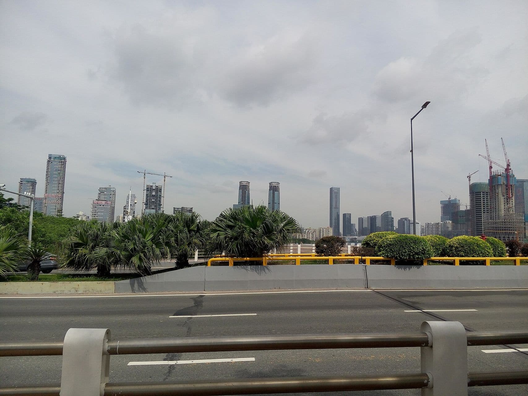 Tours de bureaux du quartier de Houhai, à Shenzhen.