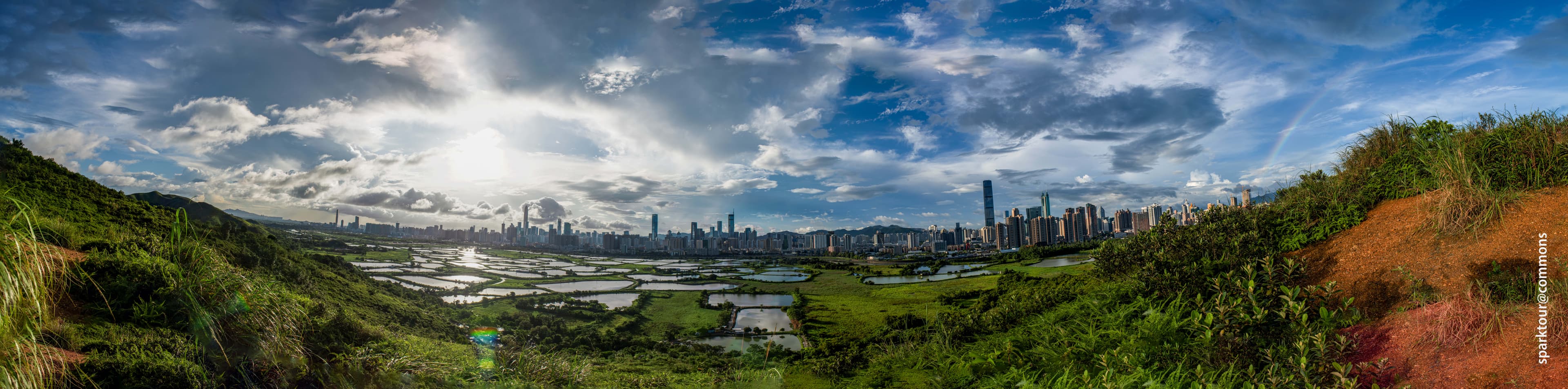 Skyline de Shenzhen, ville de Tencent