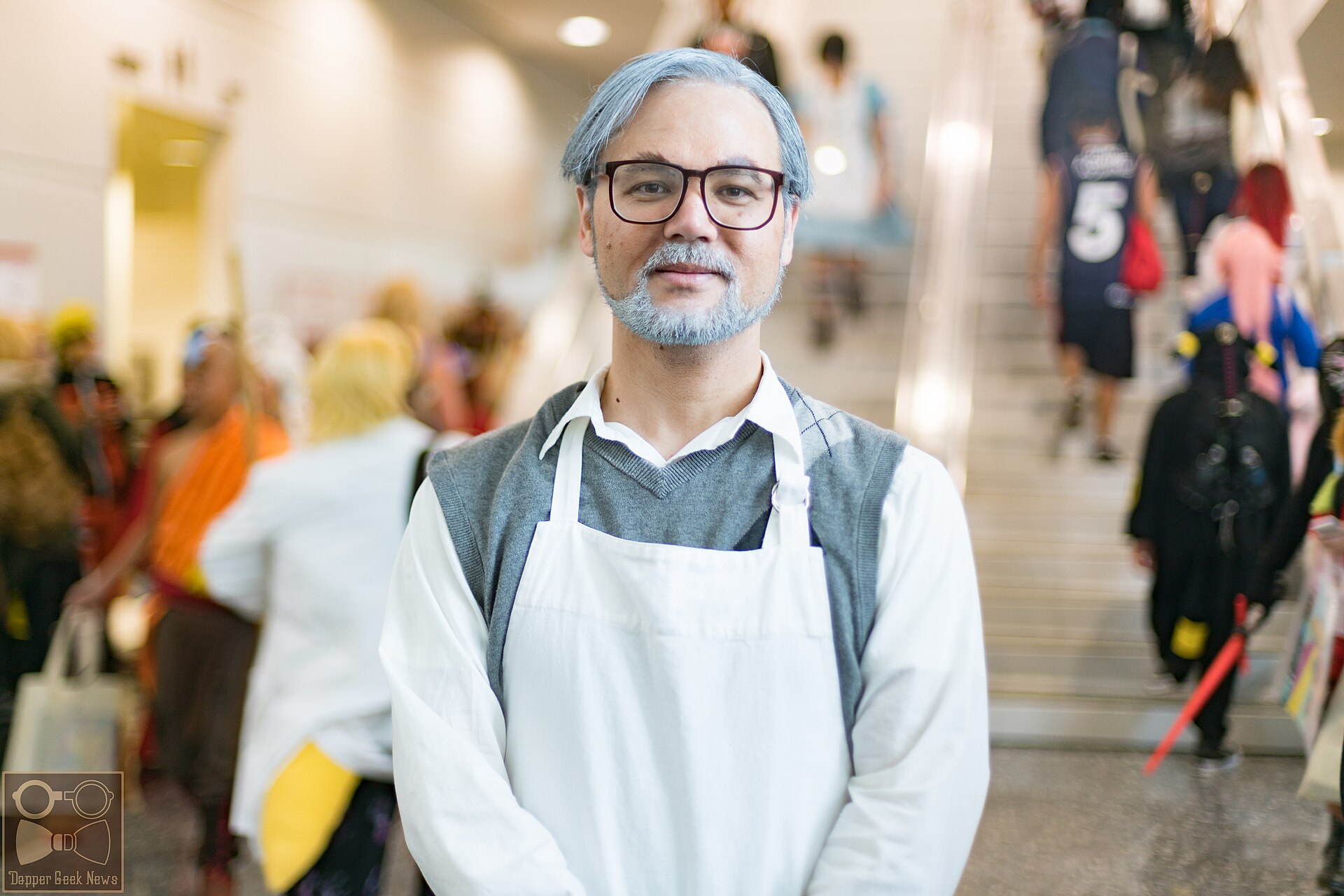Portrait de Hayao Miyazaki, cofondateur du Studio Ghibli, réalisateur du Voyage de Chihiro et du Garçon et le Héron.