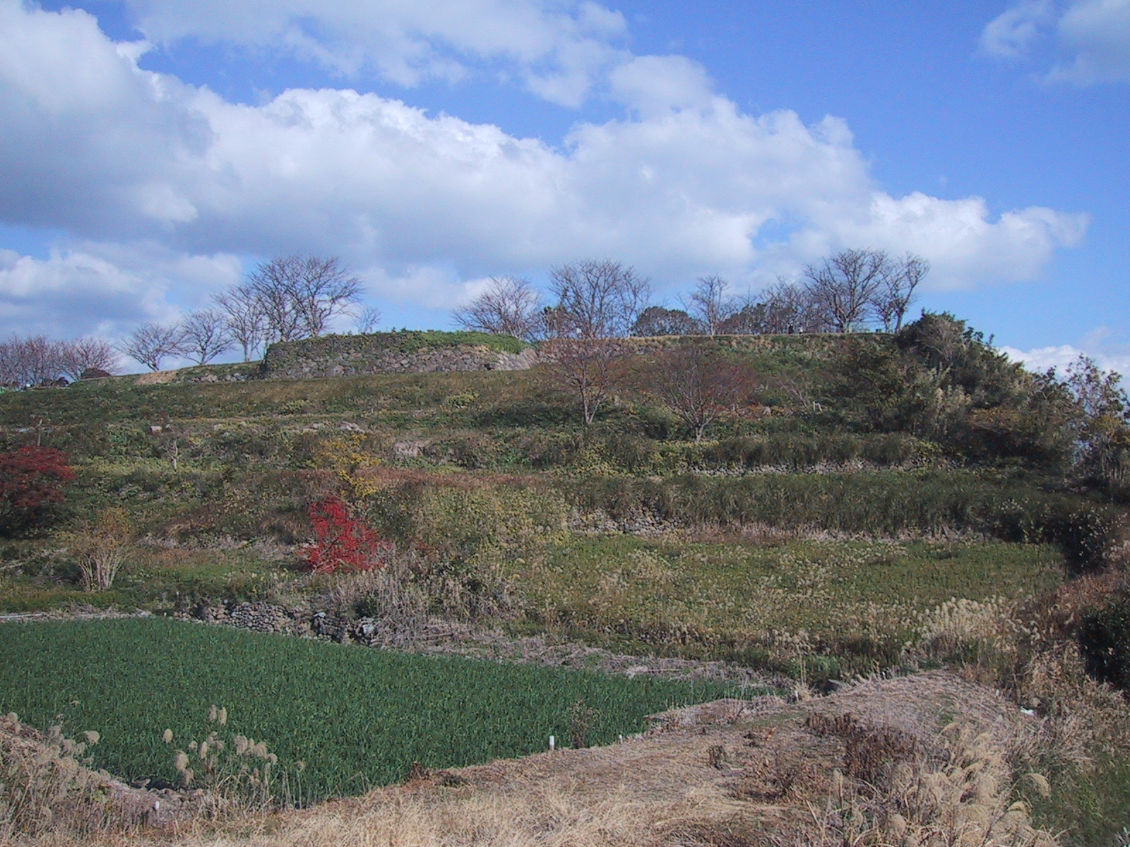 Remains of Hara Castle at Shimabara, last bastion of the 1637-1638 revolt