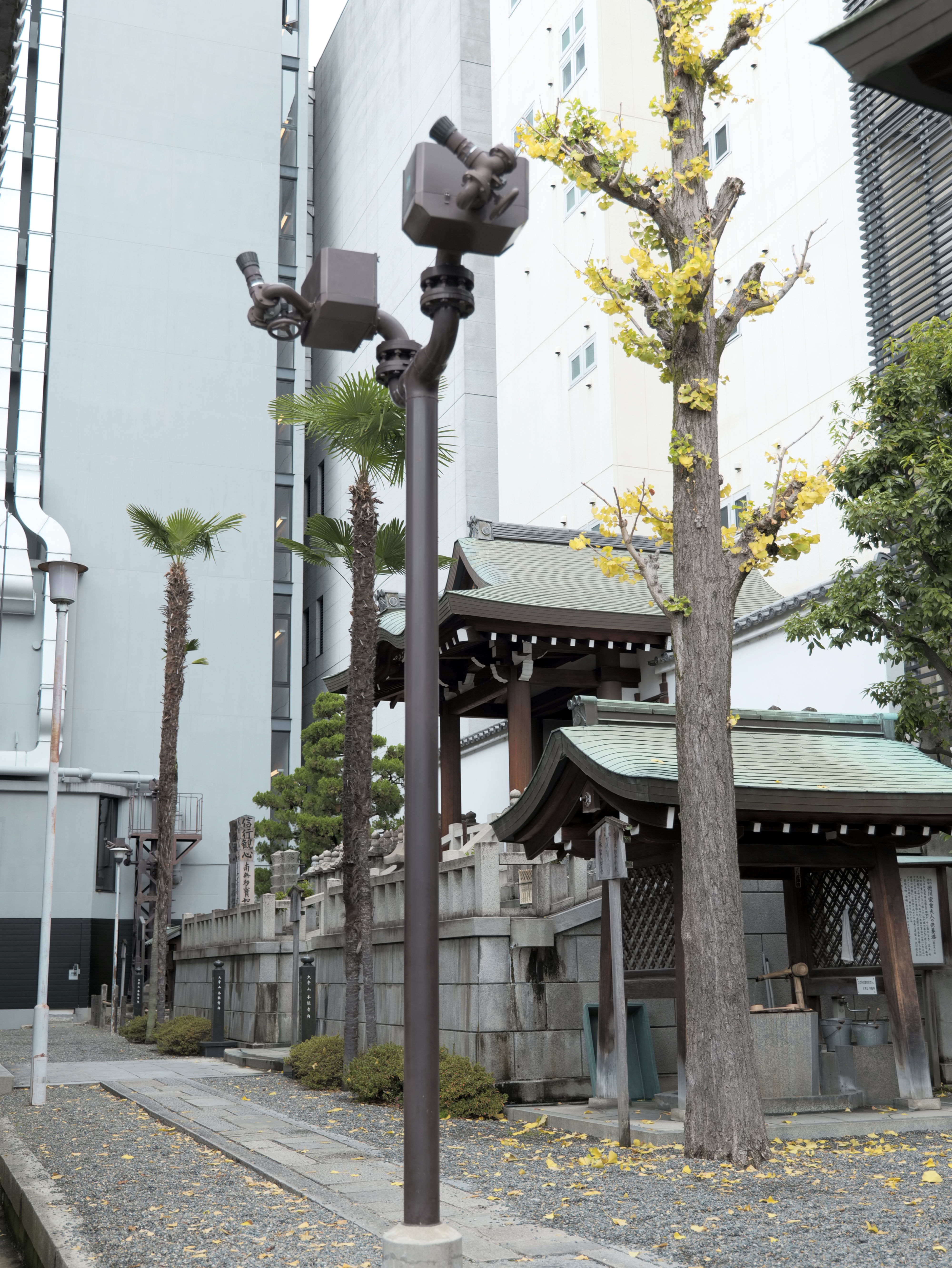Le temple Honnō-ji à Kyōto, théâtre de l'assassinat d'Oda Nobunaga en 1582